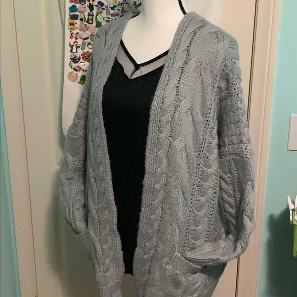 Thick Knitted Cardigan